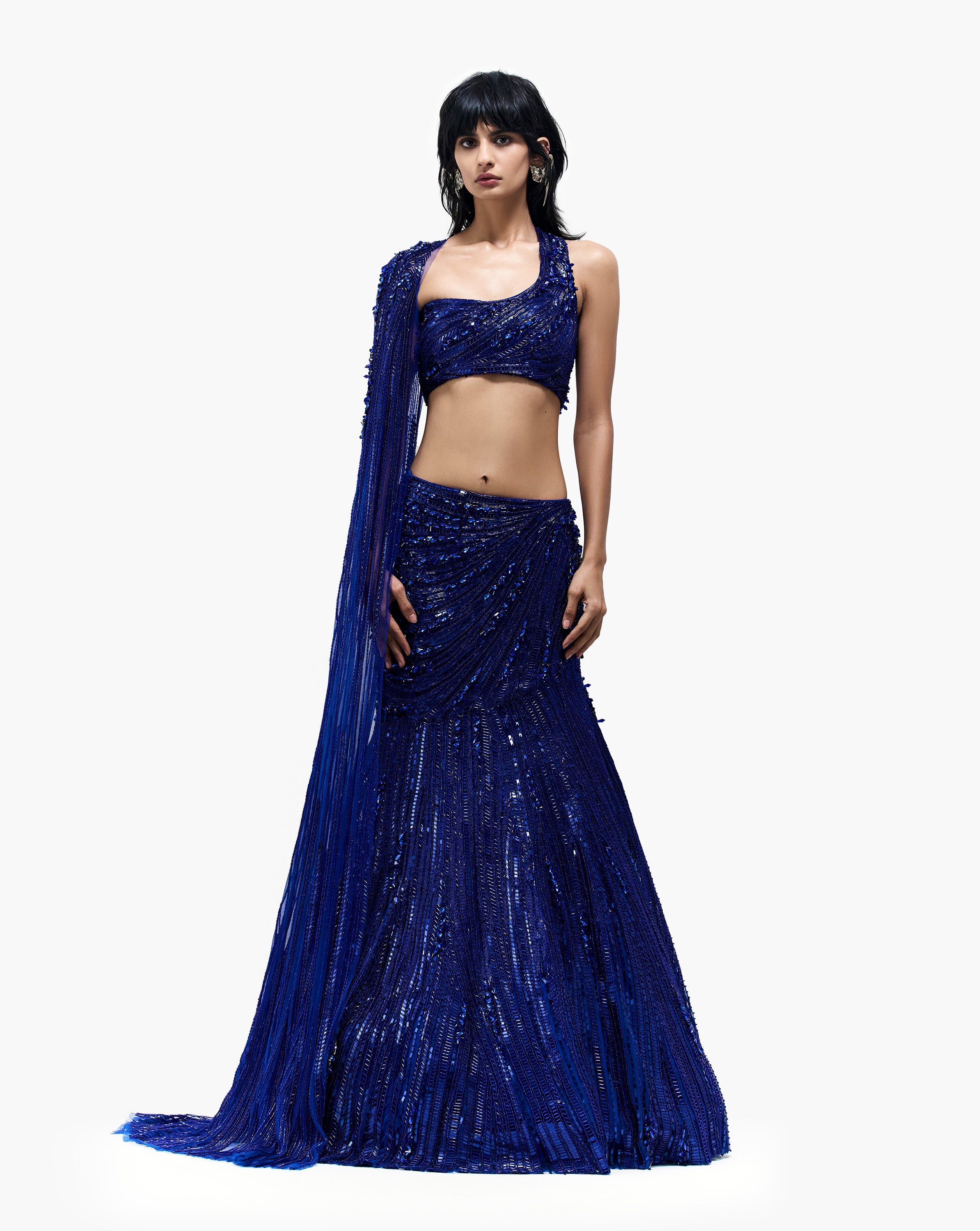 The Astra Lehenga – Gaurav Gupta Official