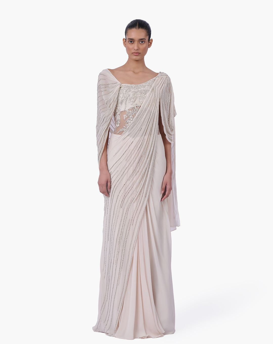 The Halo Drape Gown