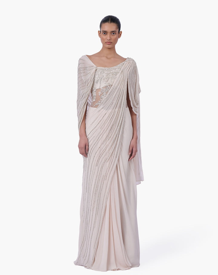 The Halo Drape Gown