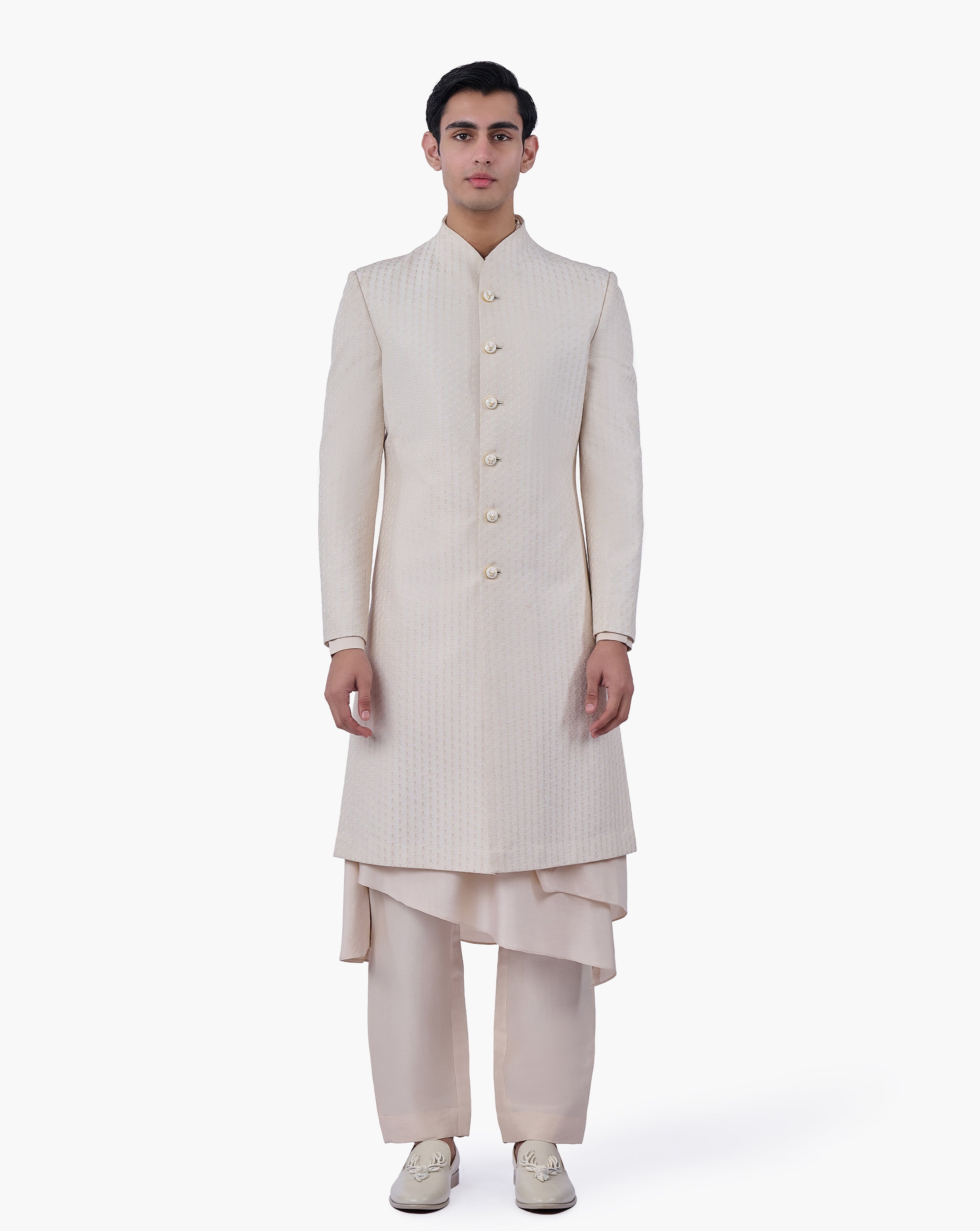 Champagne Heirloom Sherwani