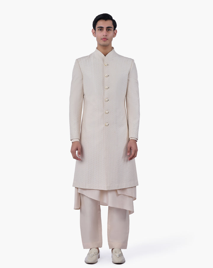 Champagne Heirloom Sherwani