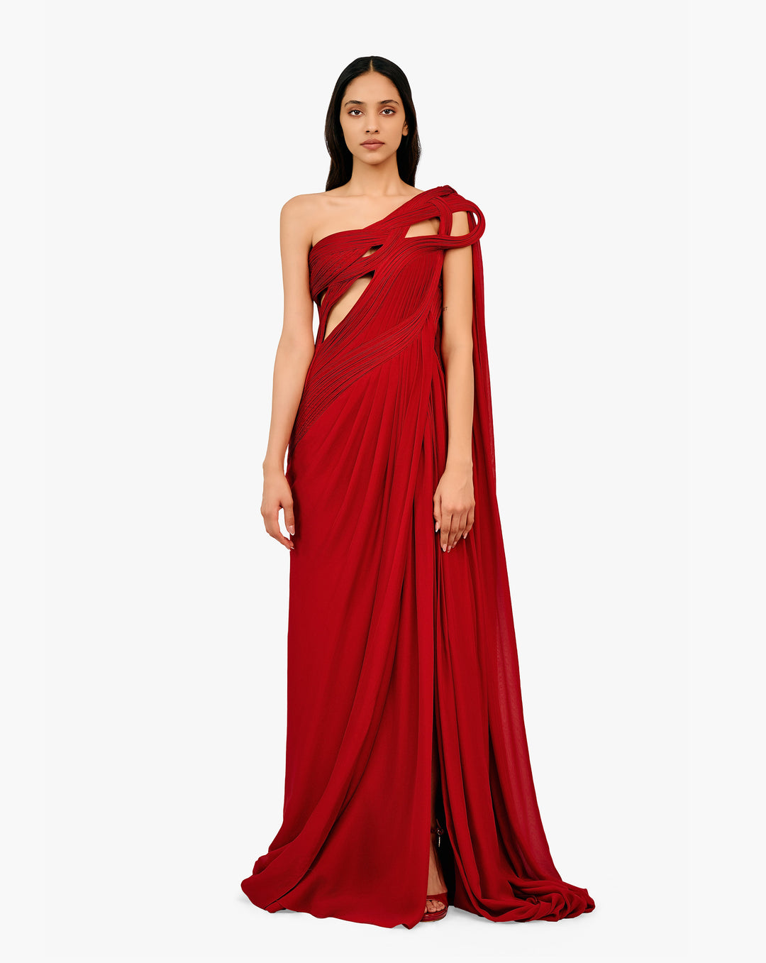 The Stellar Blaze Saree Gown