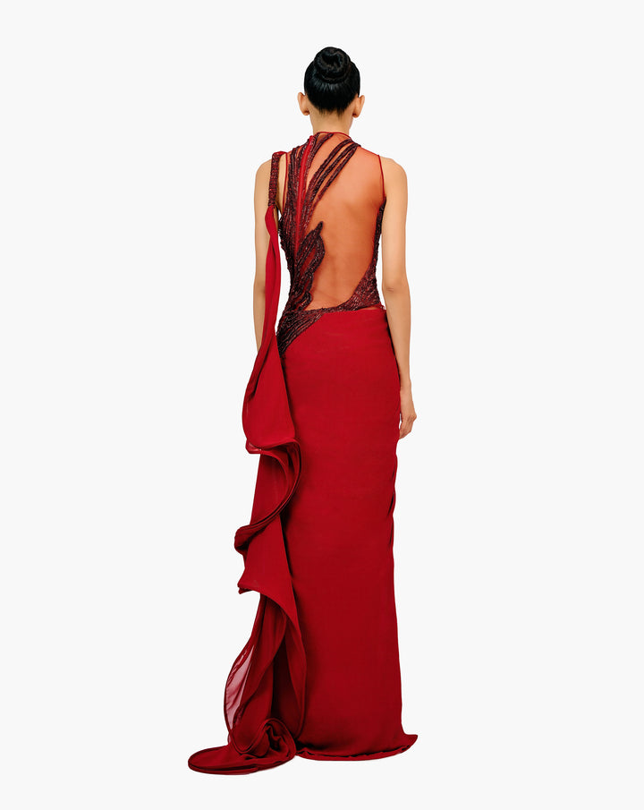 The Orion Saree Gown