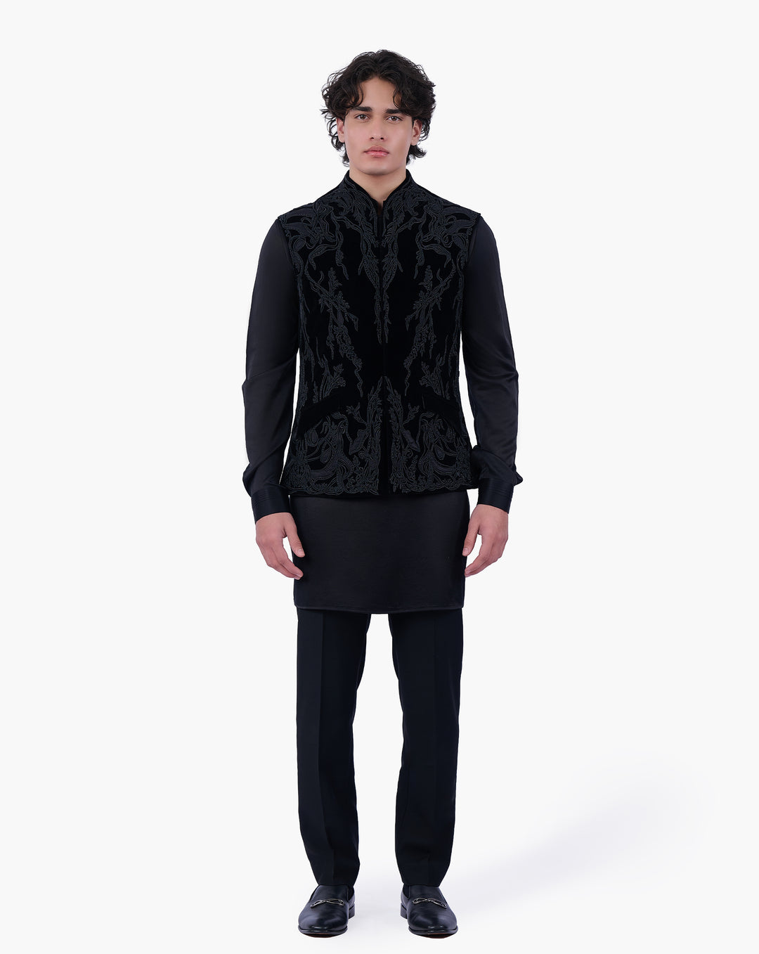 Nocturne Line Nehru Jacket