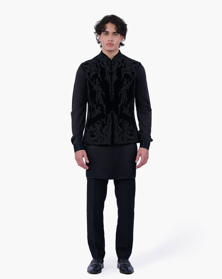 Nocturne Line Nehru Jacket