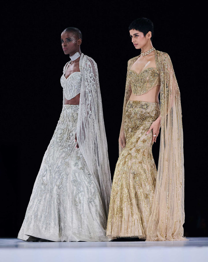 The Molten Crystal Lehenga