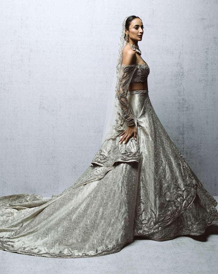 Cascading Vow Lehenga