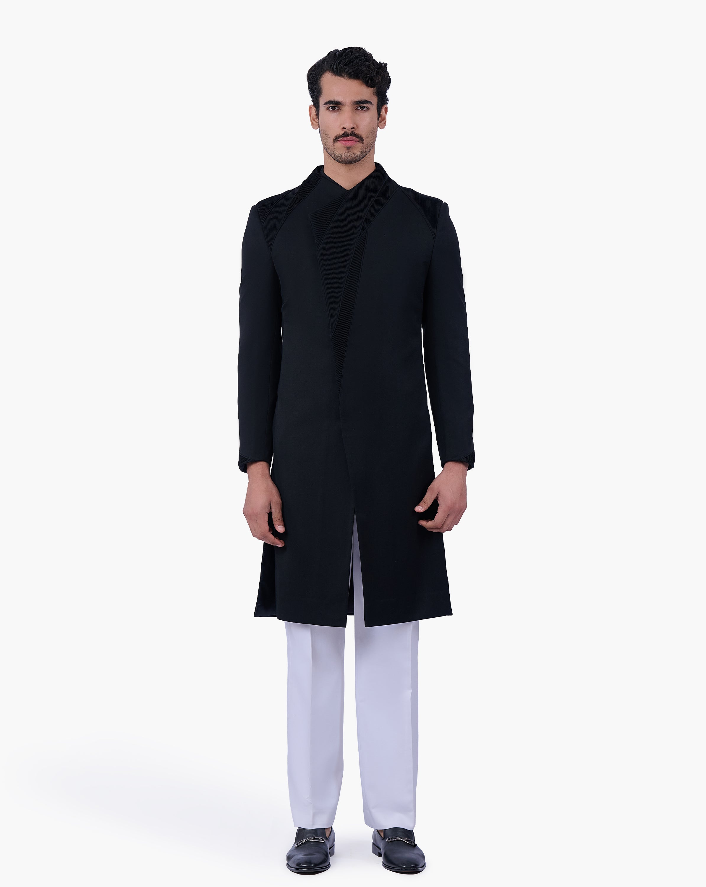 Cosmic Pintuck Sherwani