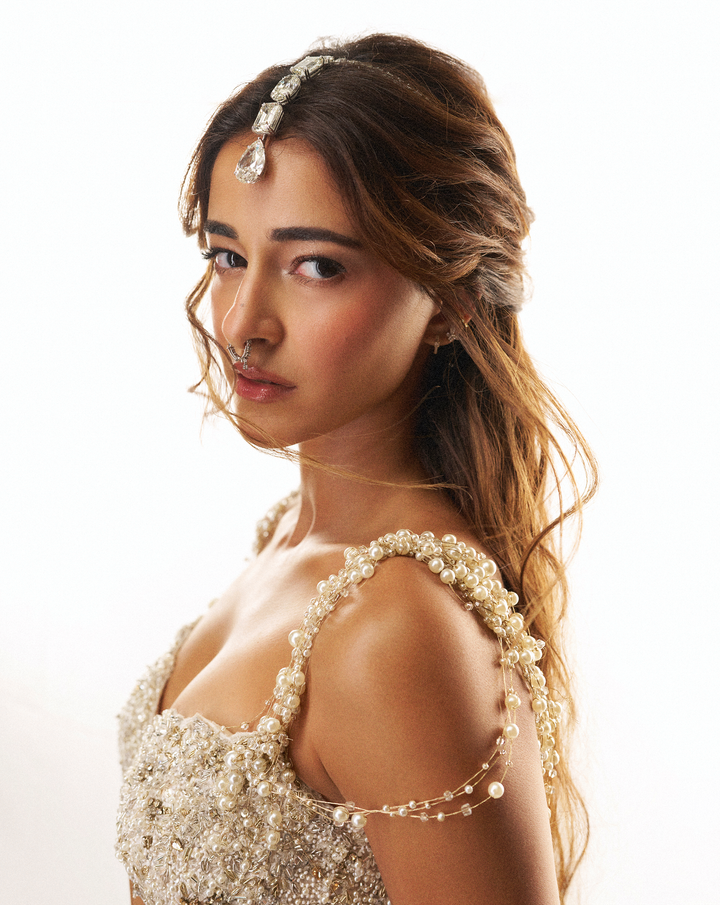 Ivory Blossom Lehenga
