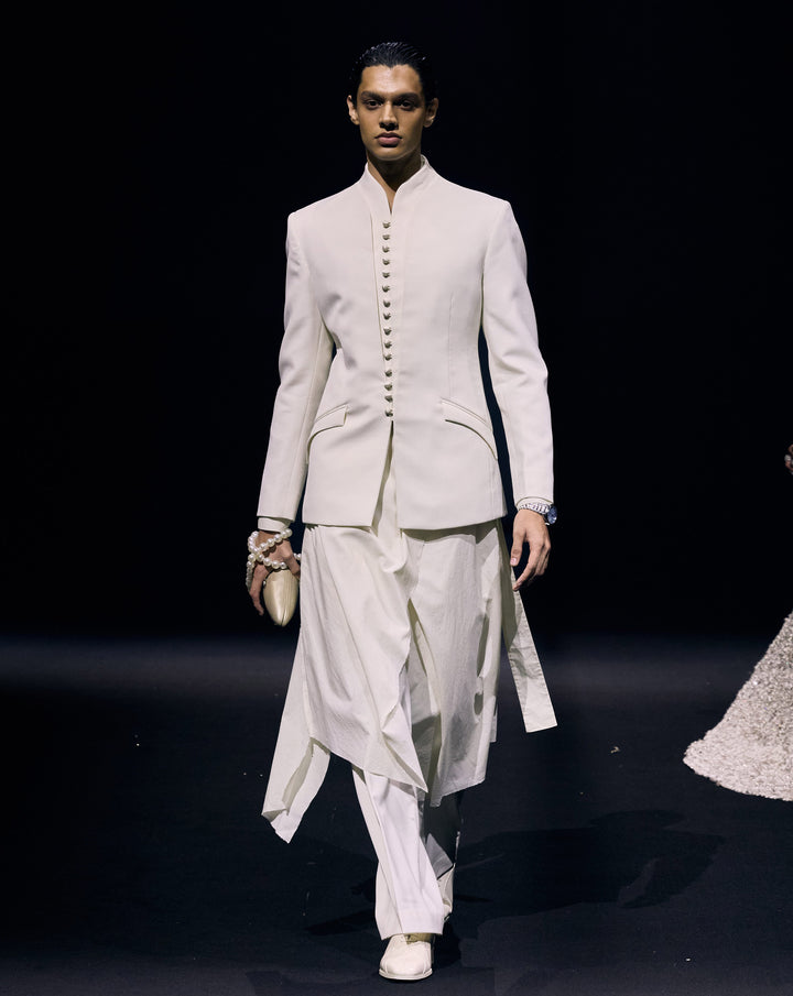 The Ivory Meridian Bandhgala