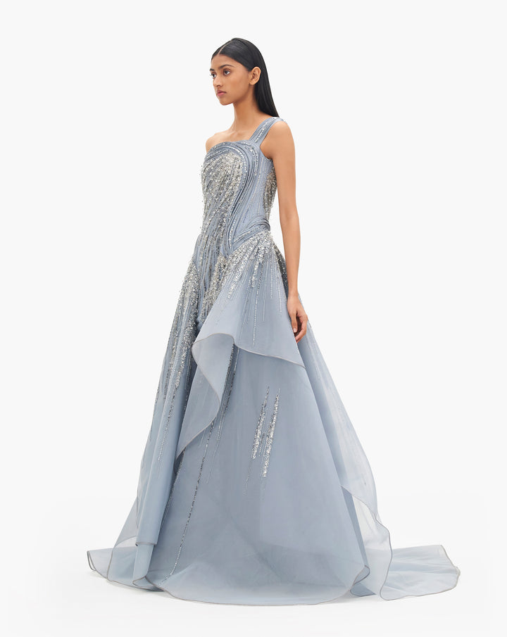 The Celestial Dusk Gown