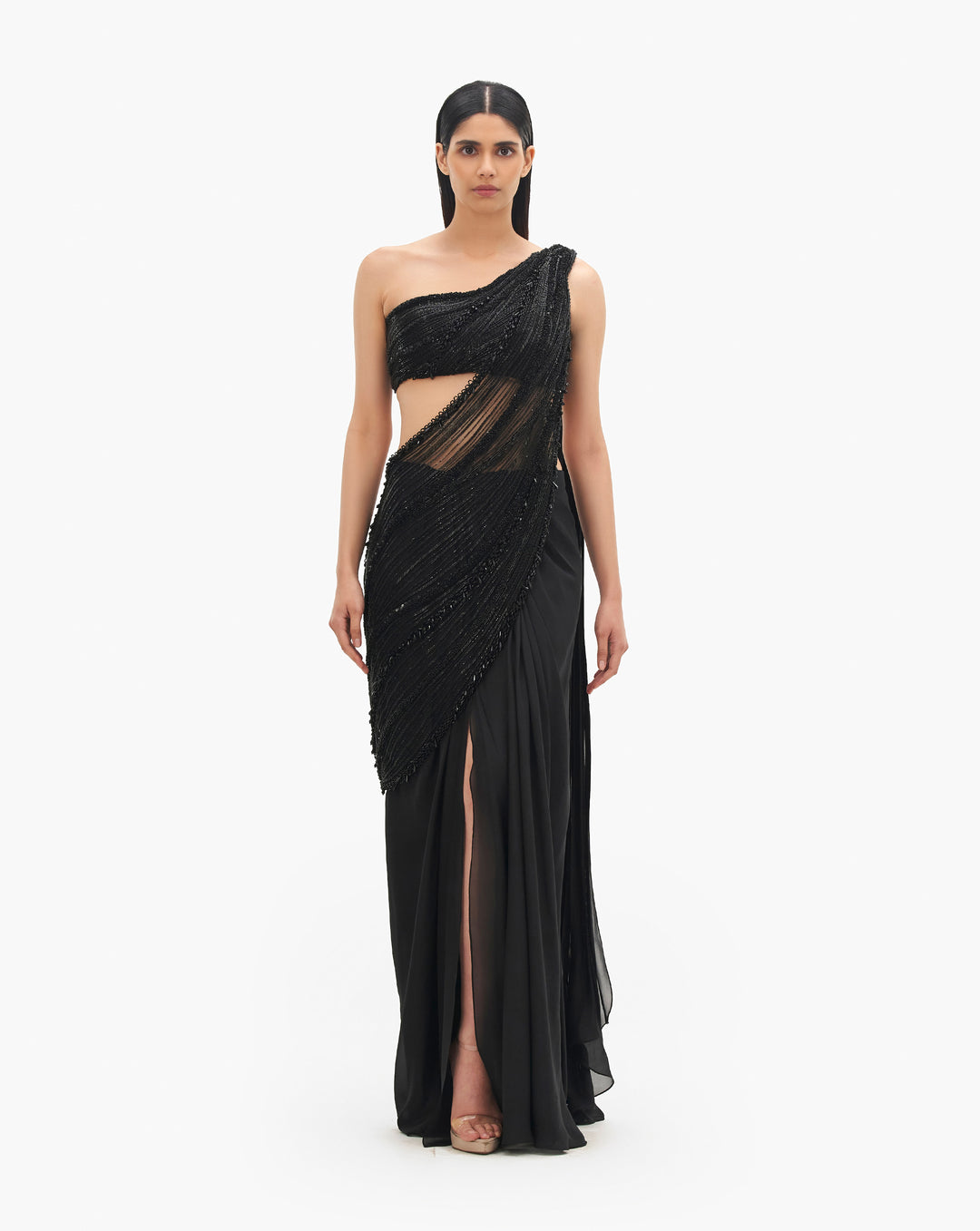 The Nova Drape Saree Gown