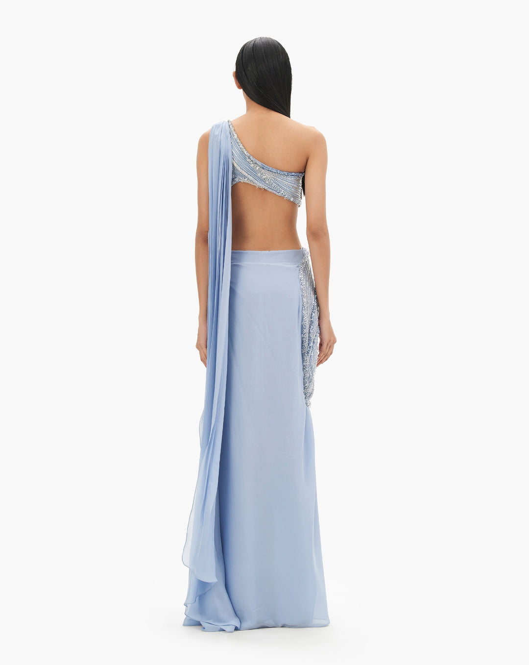 The Nova Drape Saree Gown