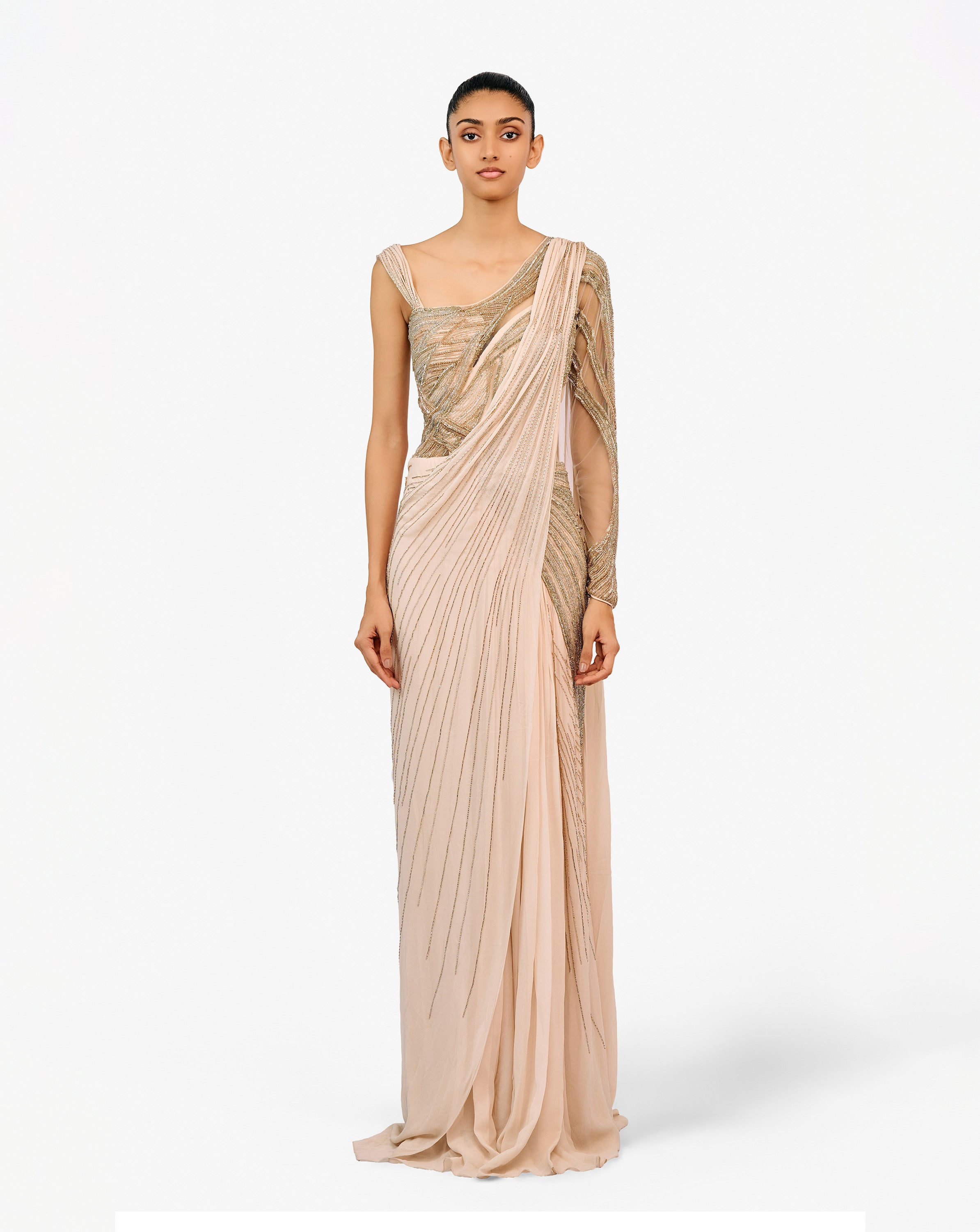 The Ecliptic Saree Gown
