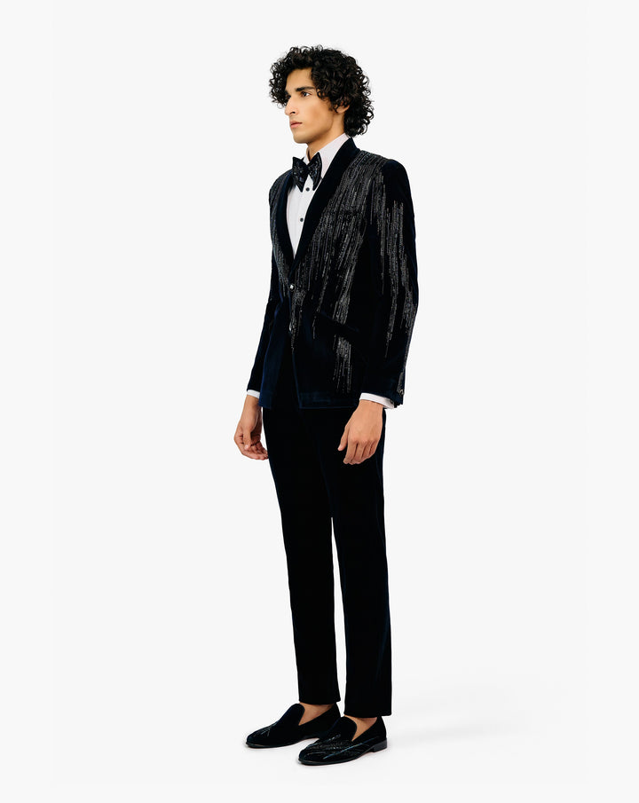 Drip Embroidered Tuxedo
