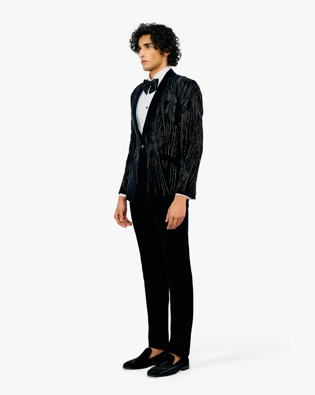 Midnight Shard Embroidered Tuxedo