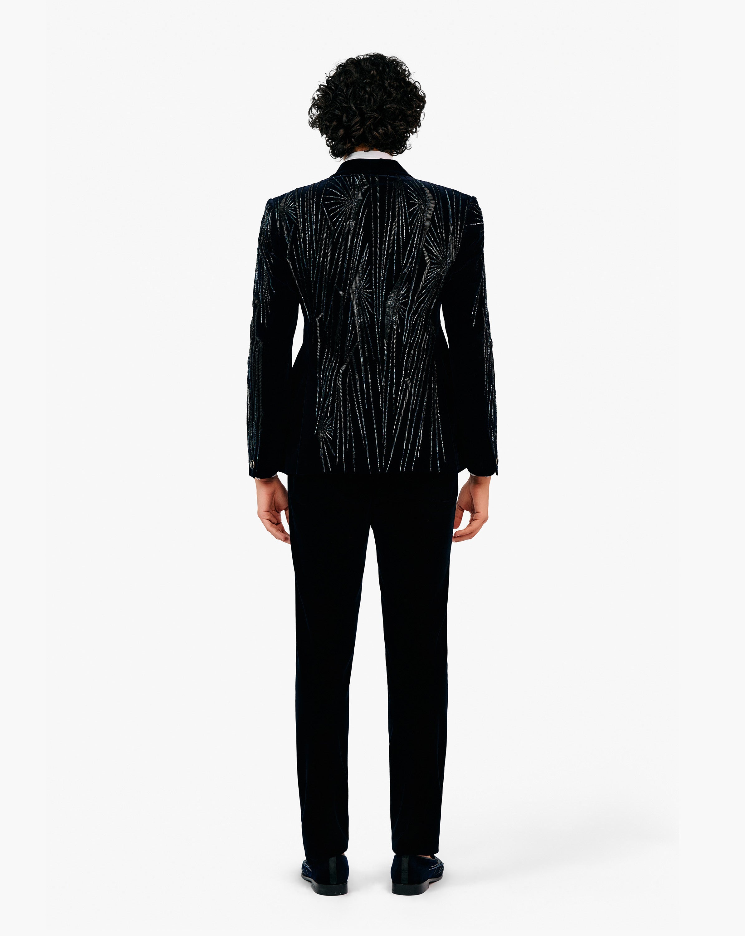 Midnight Shard Embroidered Tuxedo