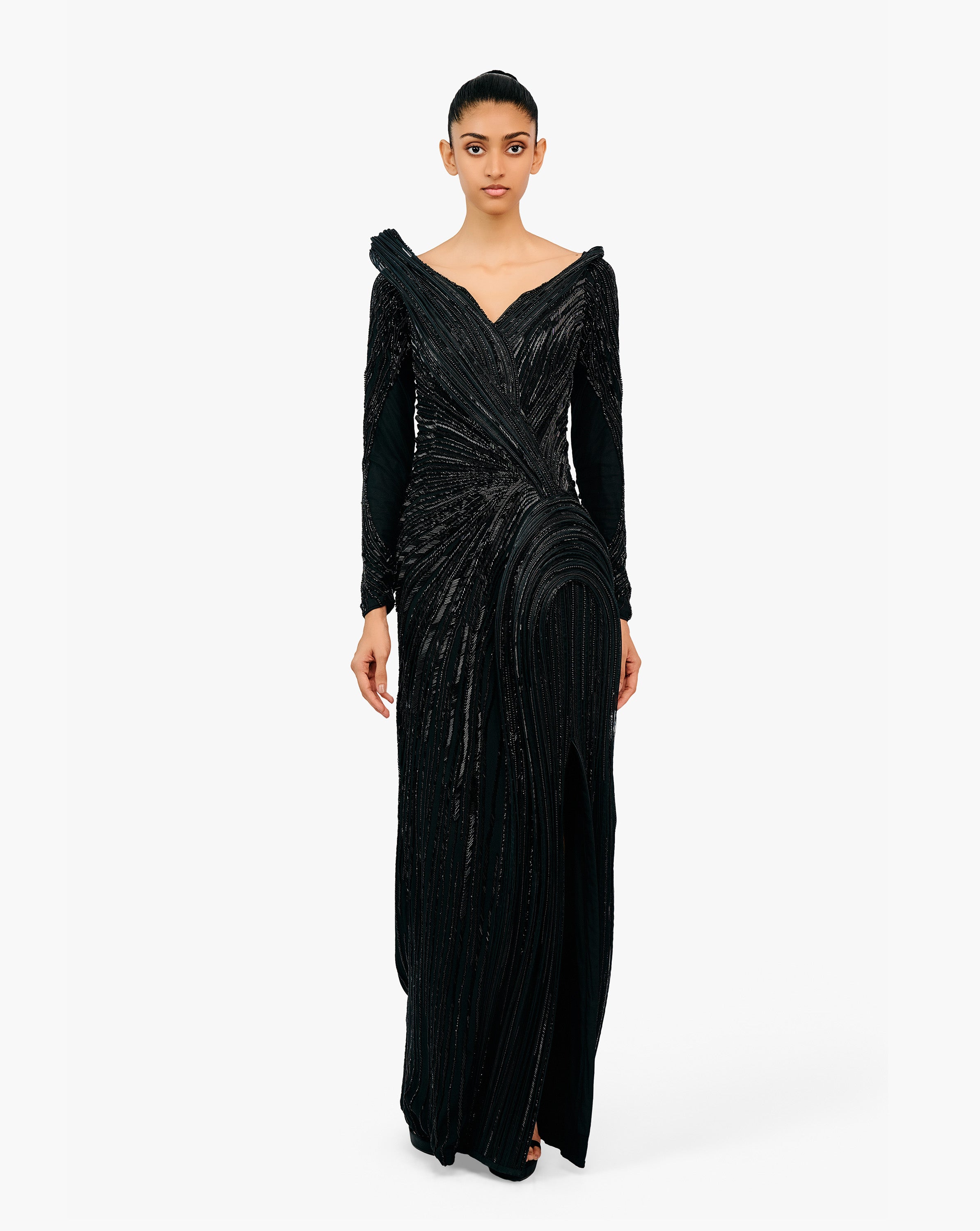 The Sculpt Embellished Gown