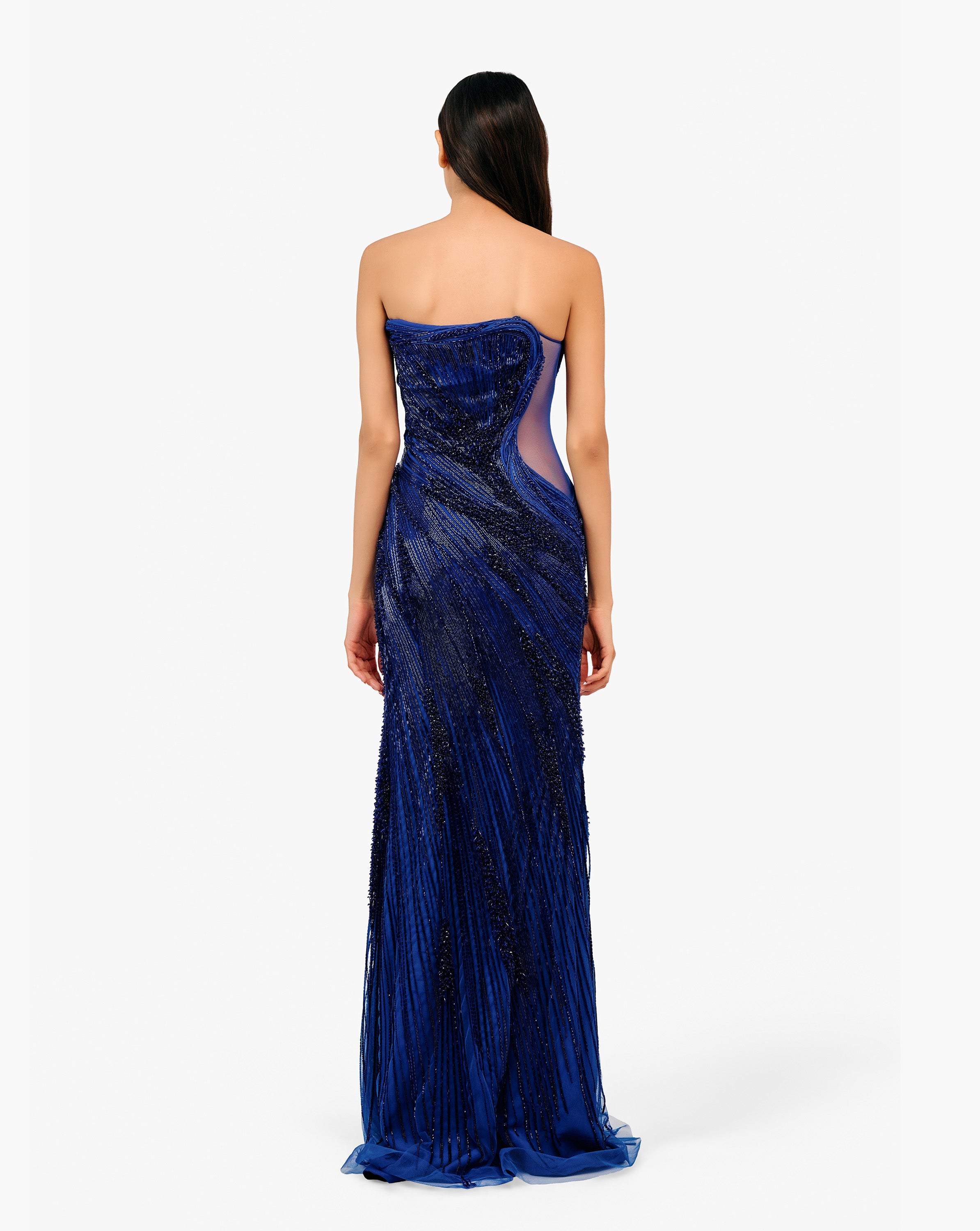 The Electric Crystal Fall Gown
