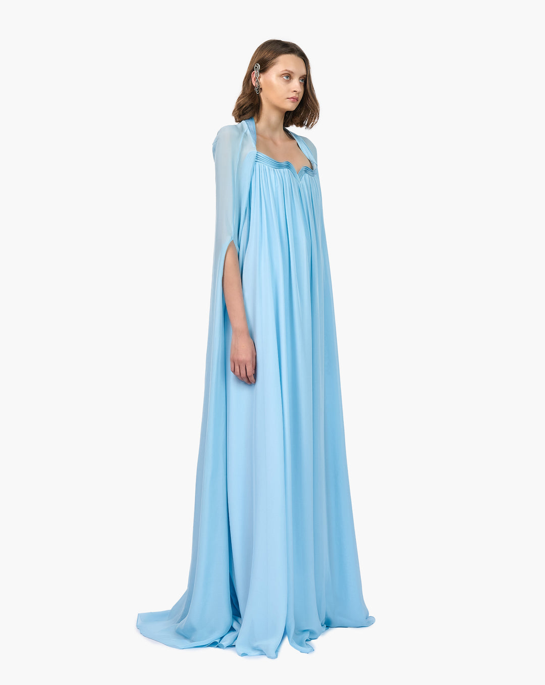 The Nephele Chiffon Cape