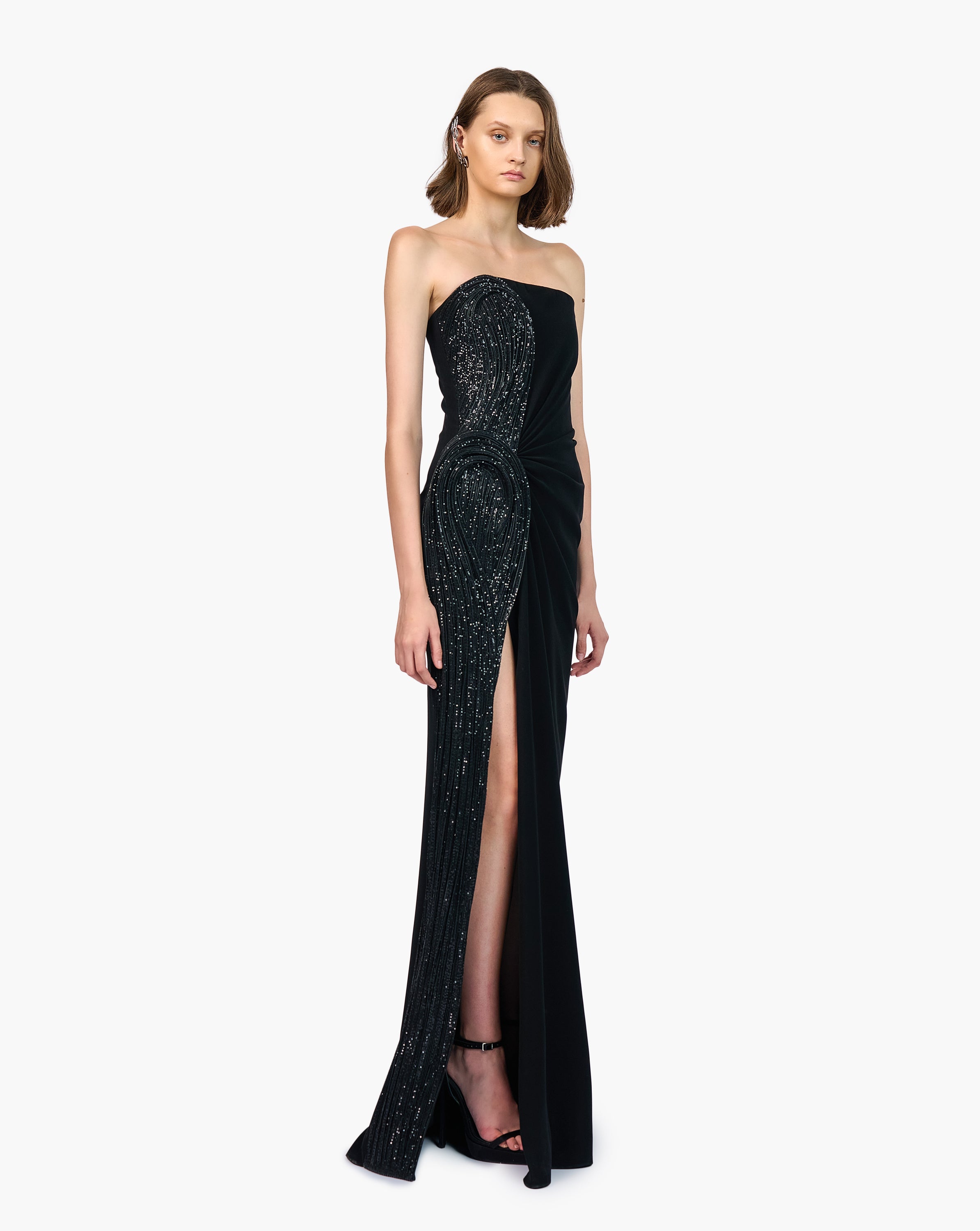 The Nyx Sequin Sculpted Gown