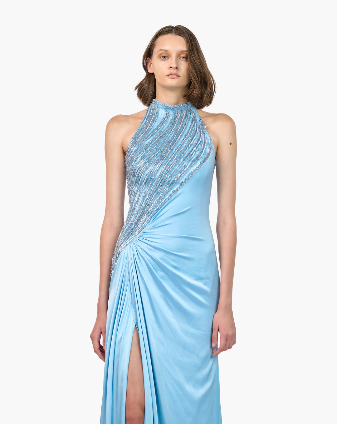 The Nephele Beaded Gown