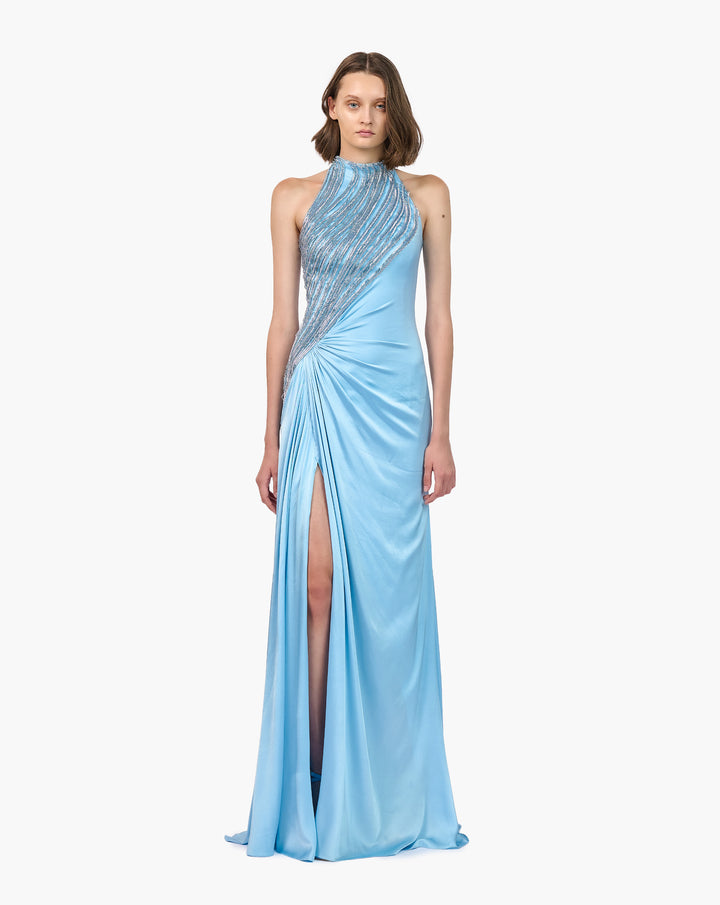 The Nephele Beaded Gown