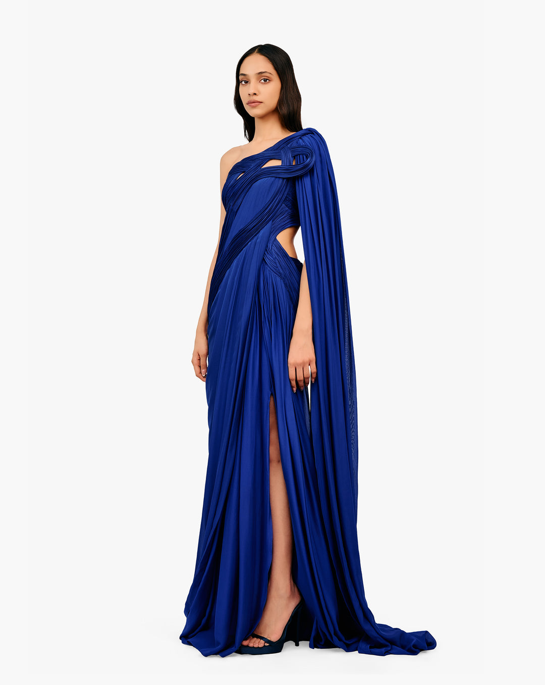 The Stellar Blaze Saree Gown