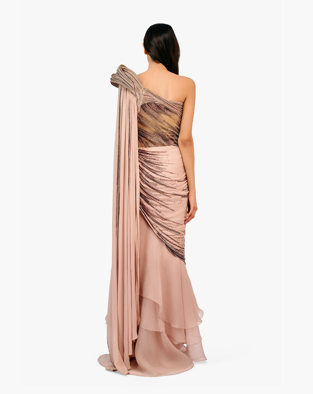 The Celestara Saree Gown