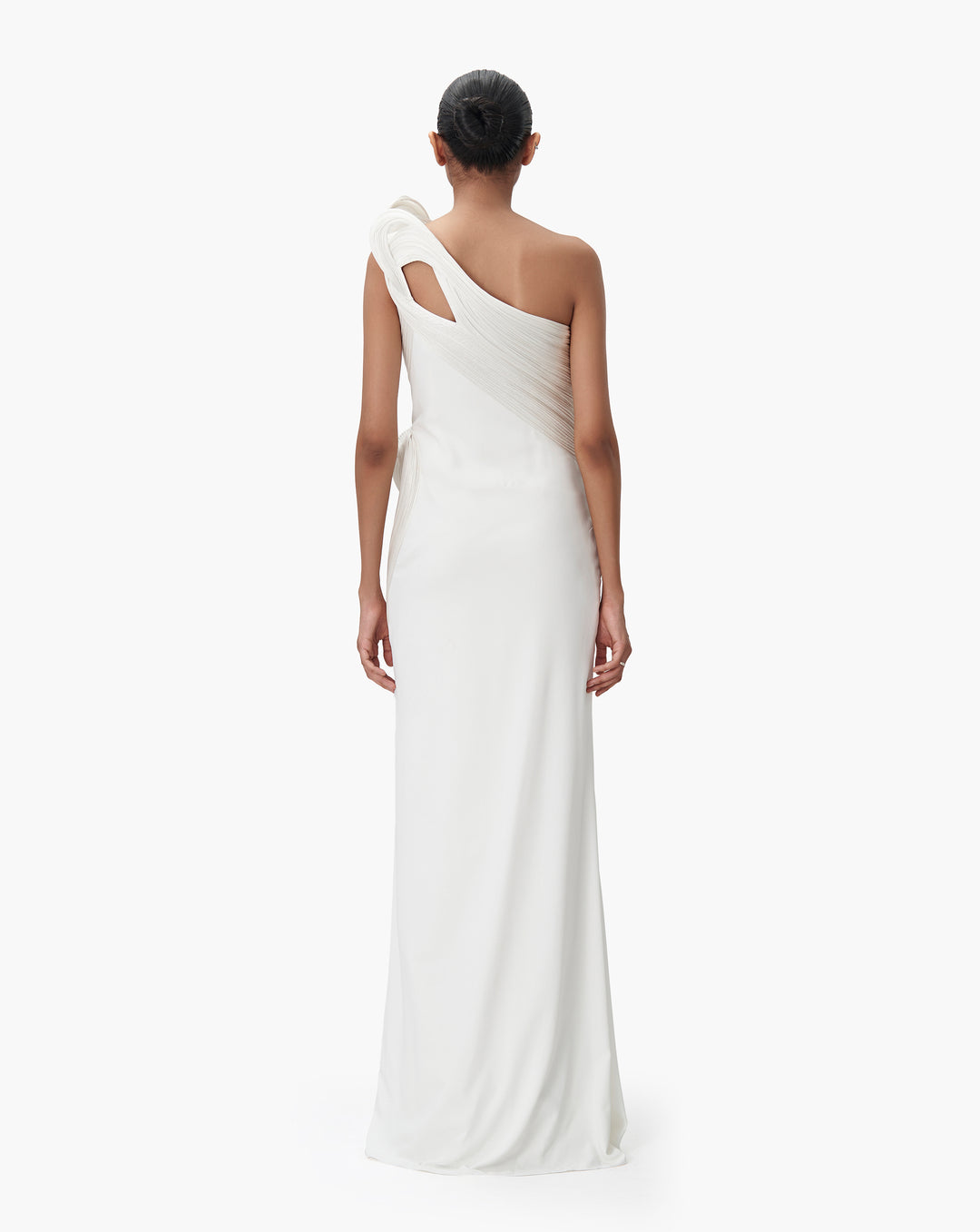 The Sculpted Wave Gown