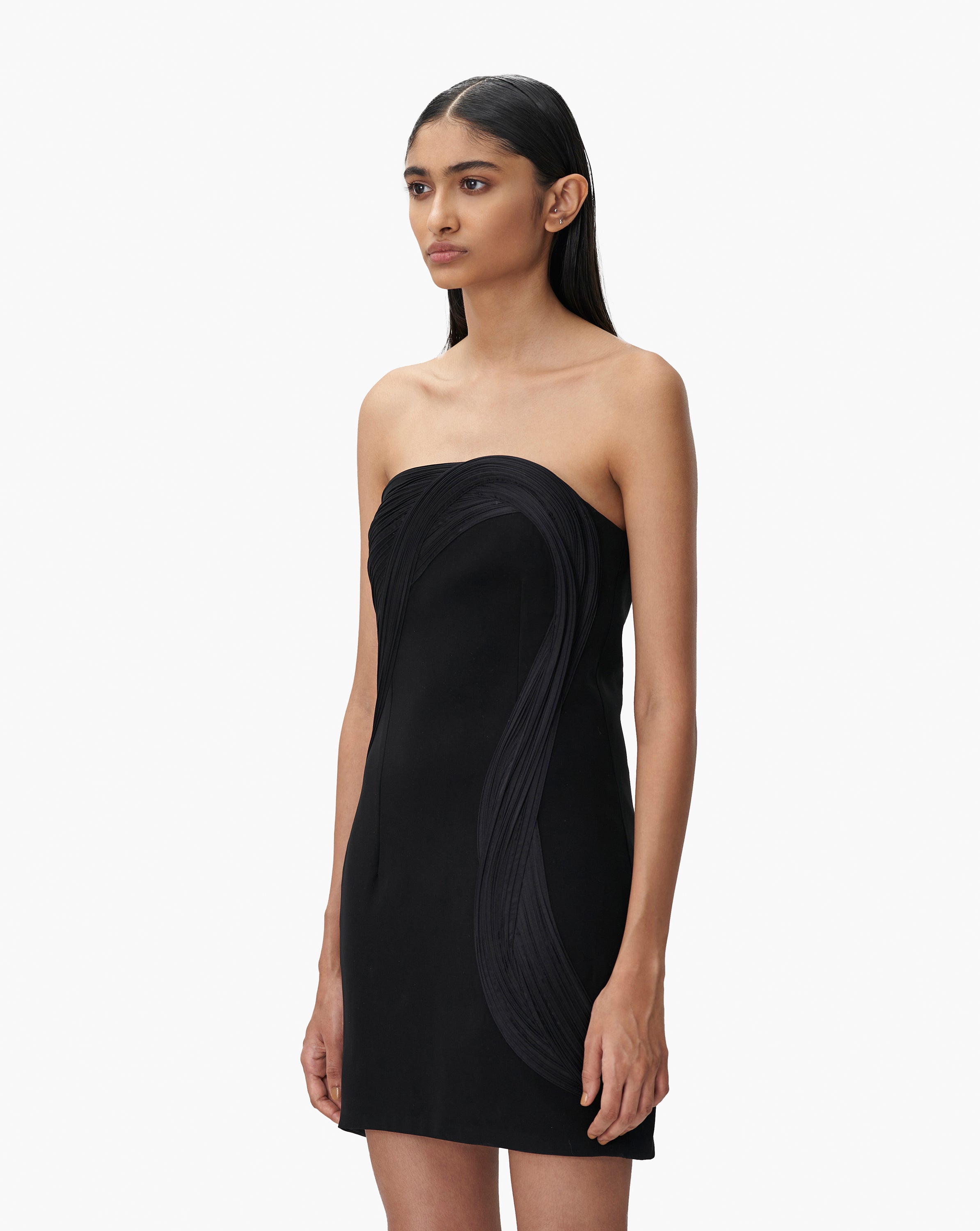 The Sculpted Arc Dress