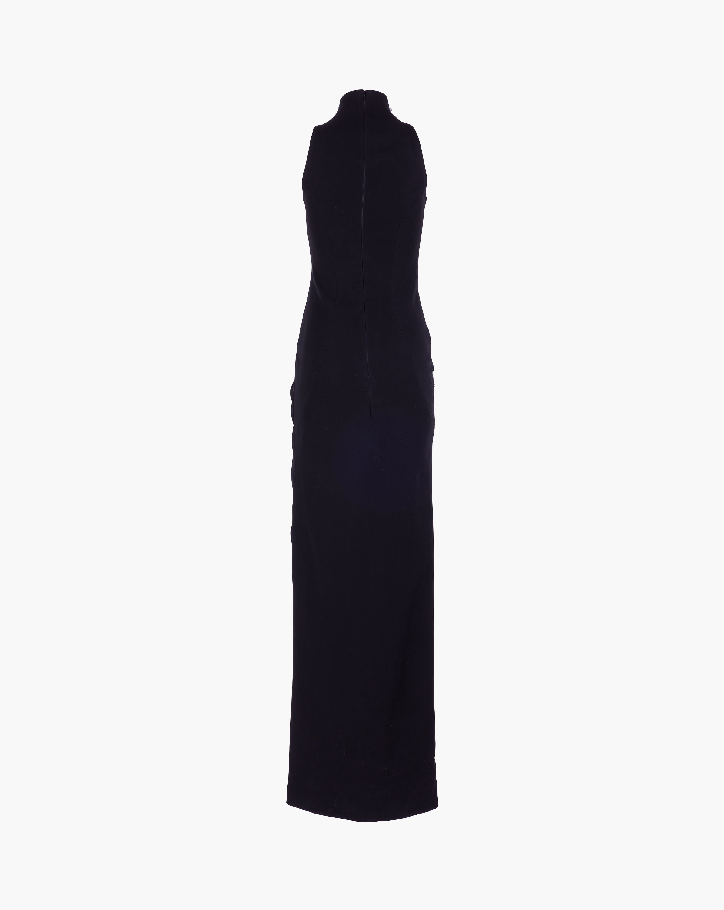 The Wave Embroidered Gown