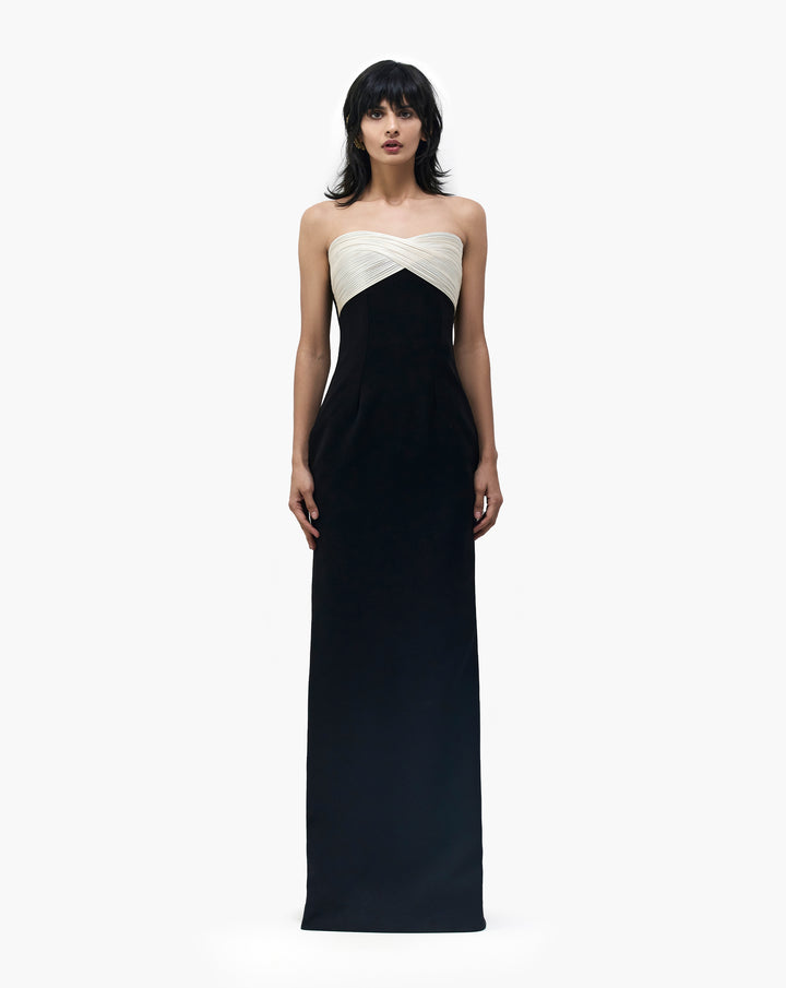 The Infinity Column Gown