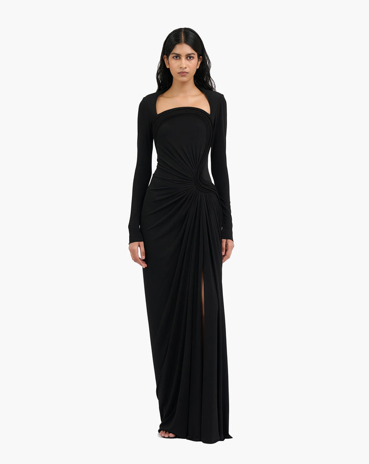 The Wave Sculpted Gown