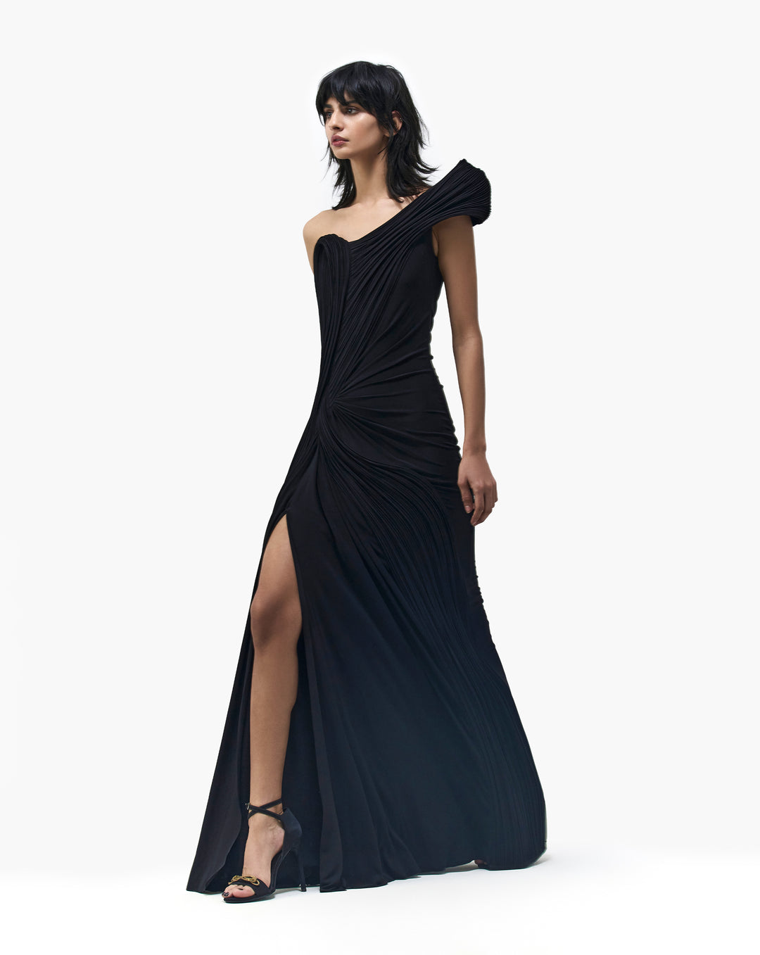 The Sculpted Jersey Gown
