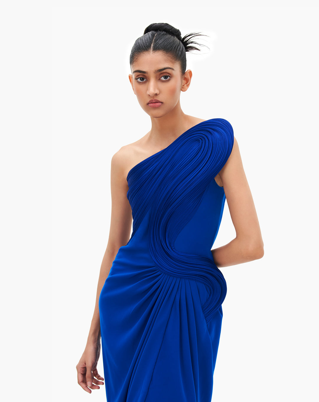 The Molded Wave Gown