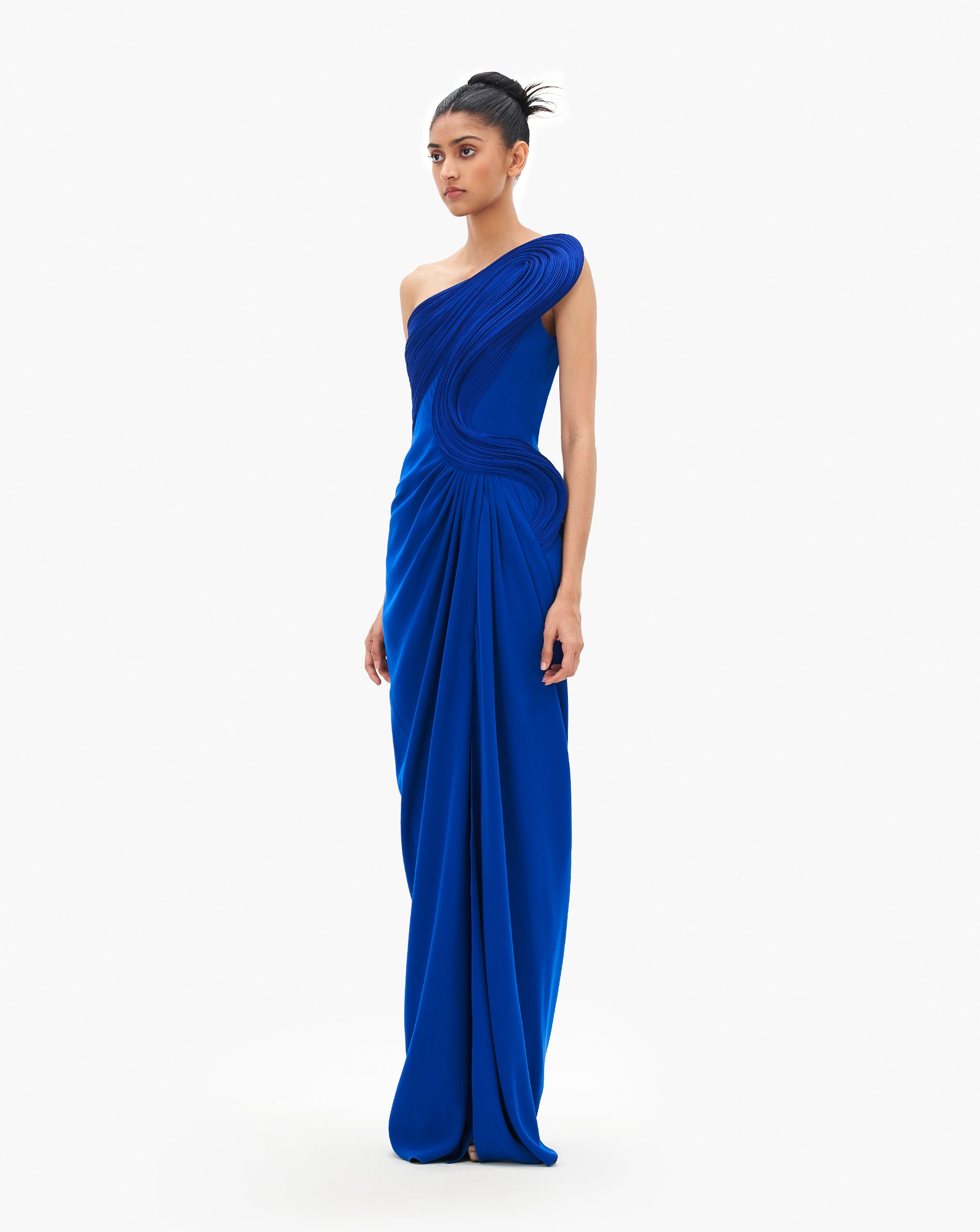 The Molded Wave Gown