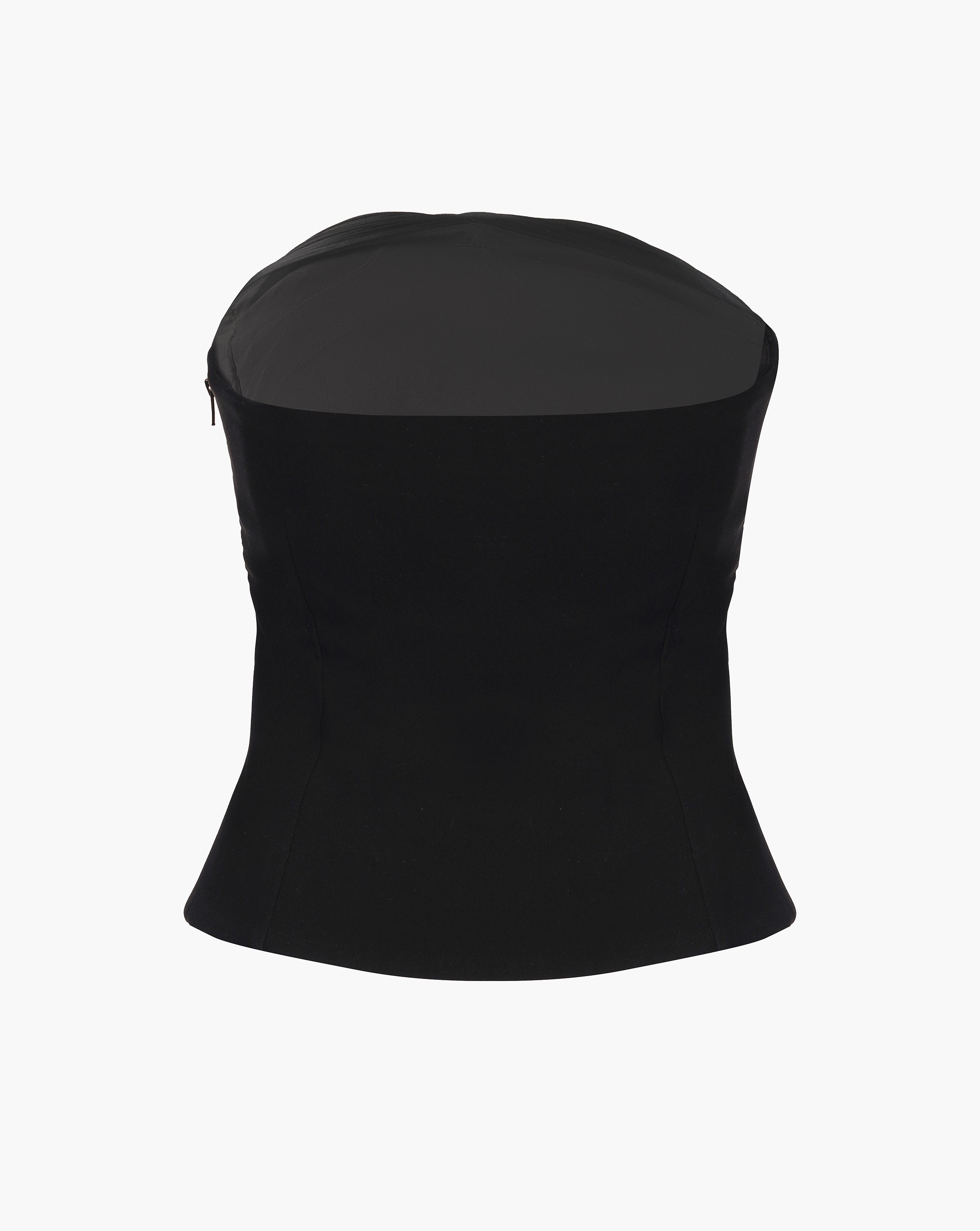 The Twist Sculpted Satin Drape Corset