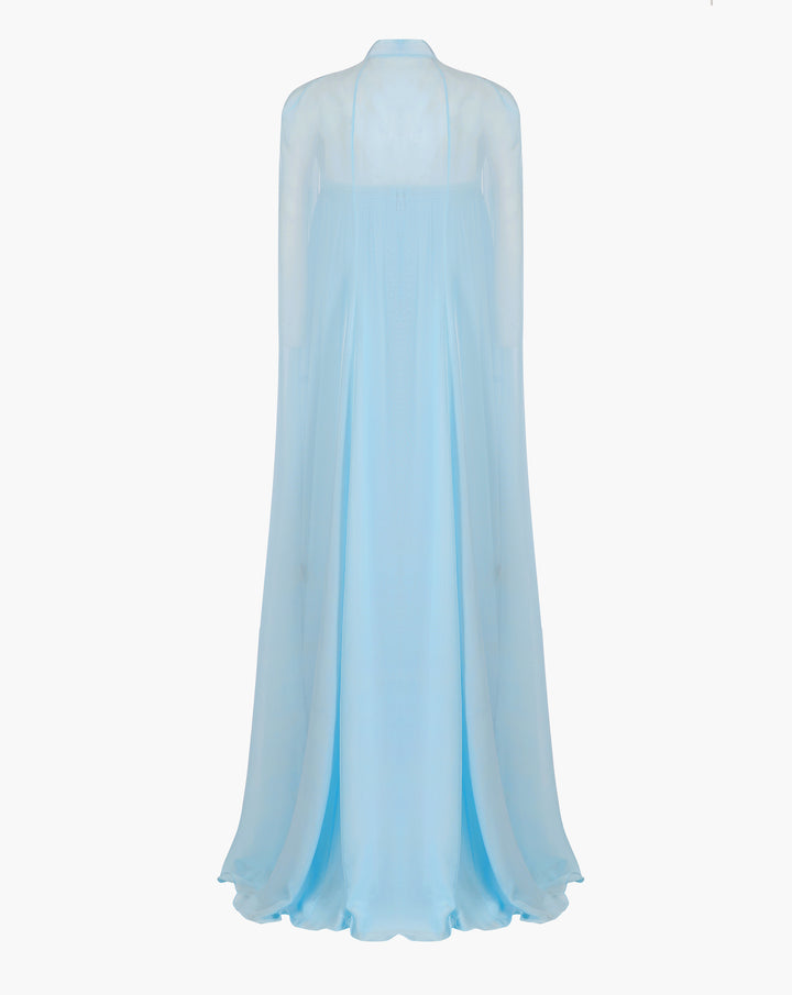 The Nephele Chiffon Cape