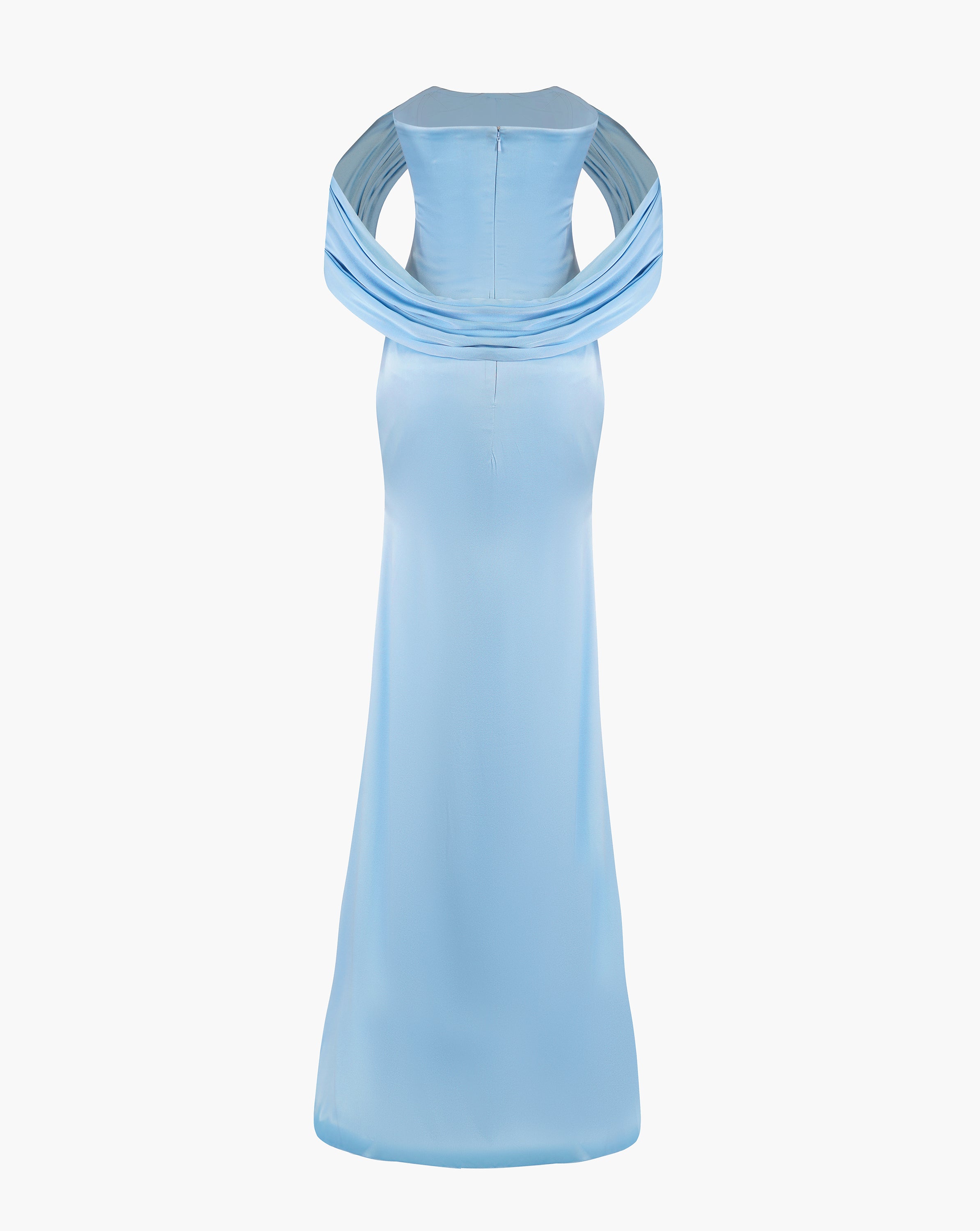 The Nephele Corseted Draped Gown