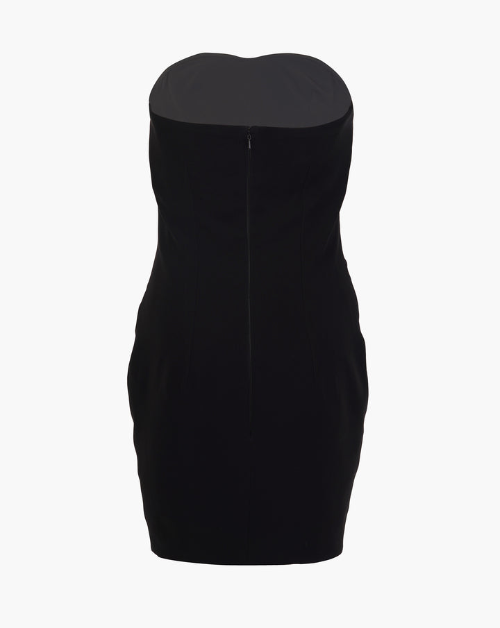 The Monochromatic Armor Short Dress