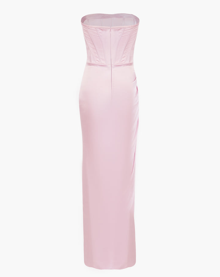 The Roz Corseted Draped Gown