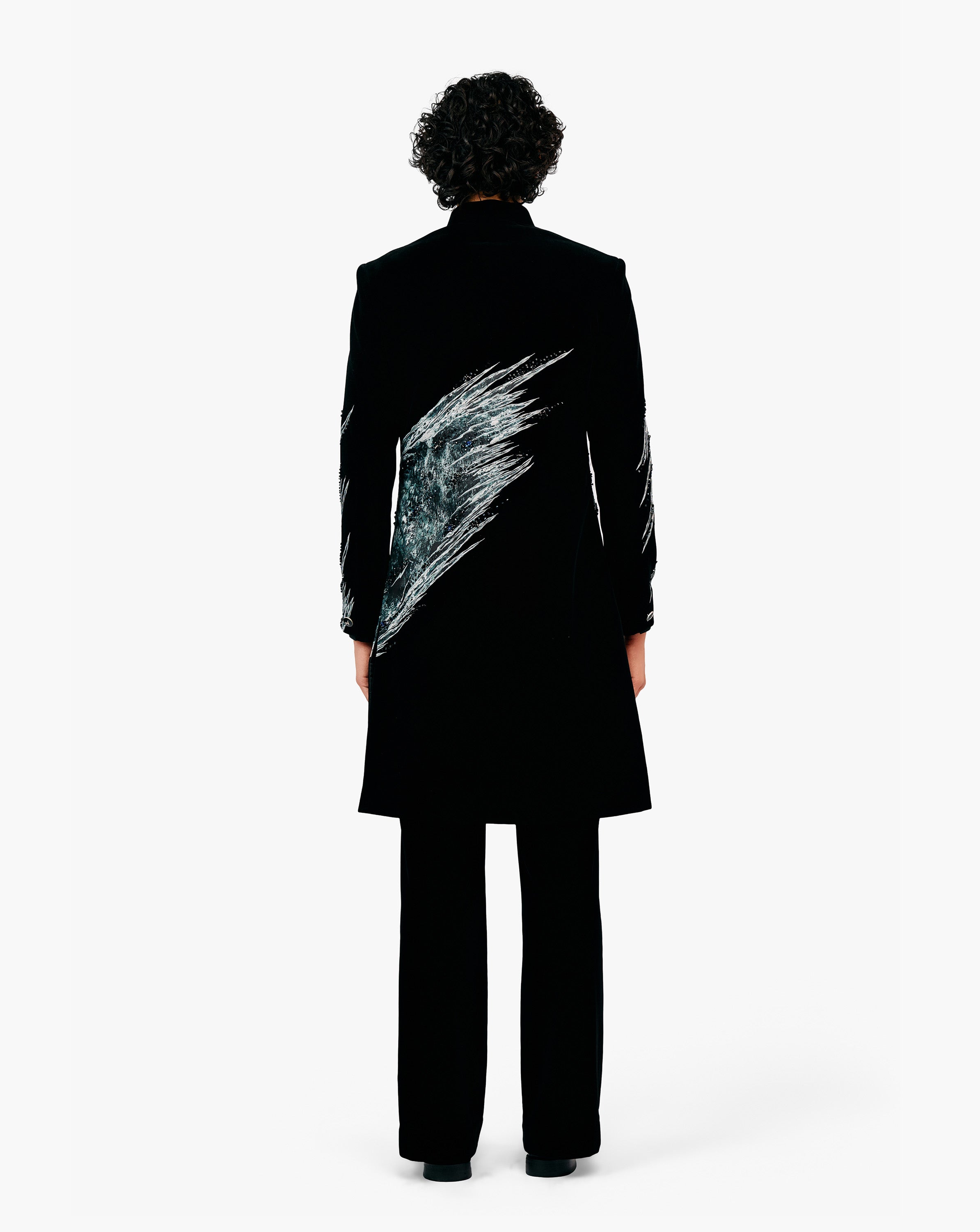 Appliqué Meteor Long Jacket