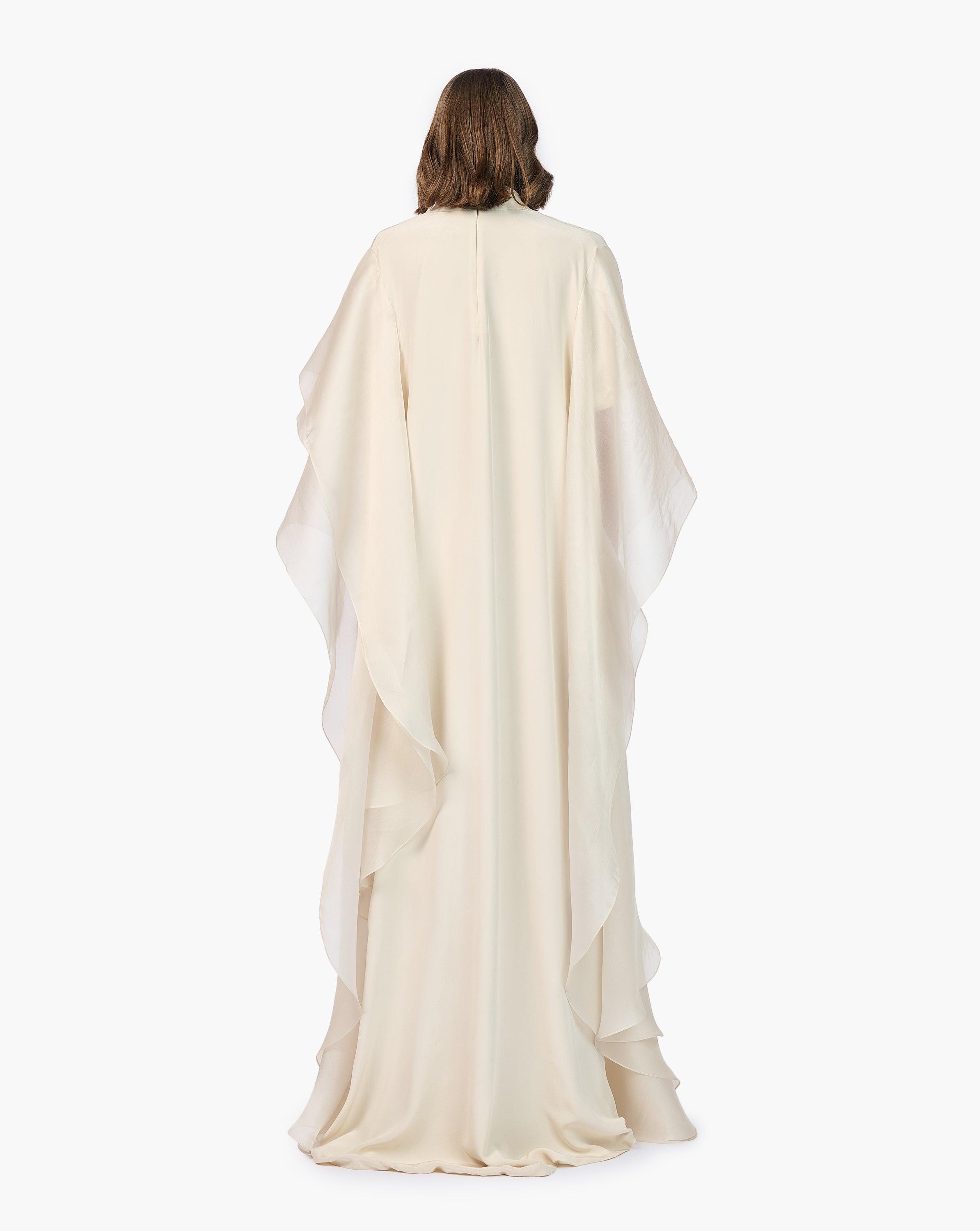 The Crepe Wave Kaftan Gown