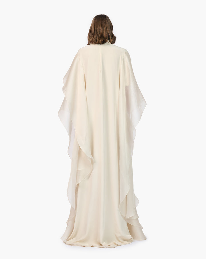 The Crepe Wave Kaftan Gown