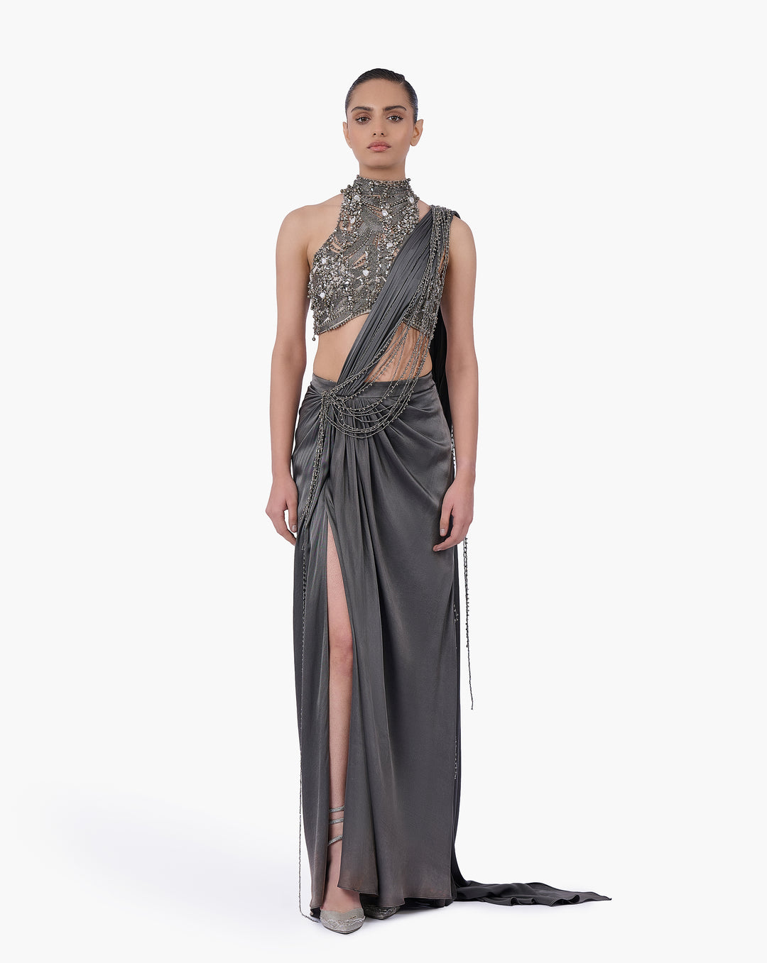 The Embellished Drape Saree