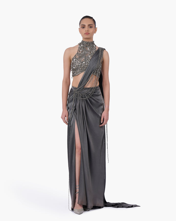 The Embellished Drape Saree