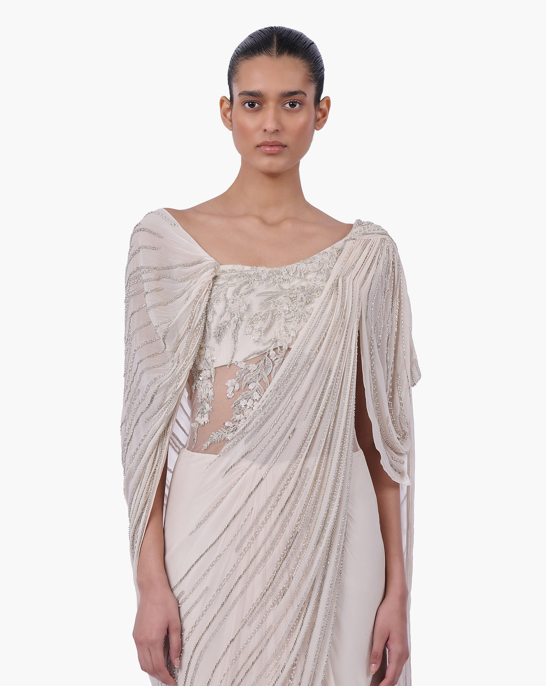 The Halo Drape Gown