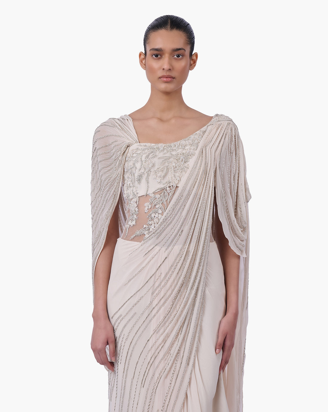 The Halo Drape Gown