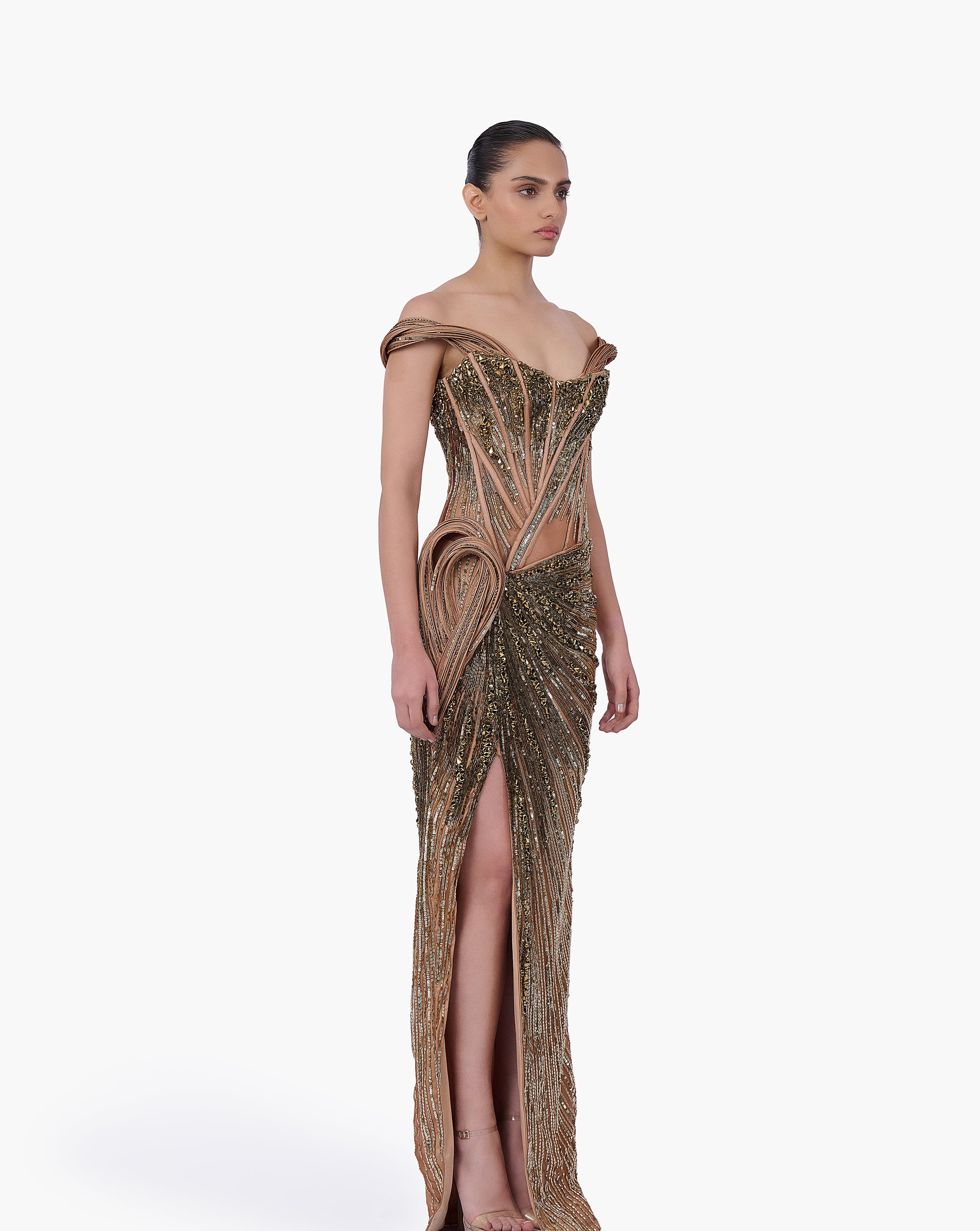 The Gilded Empress Gown